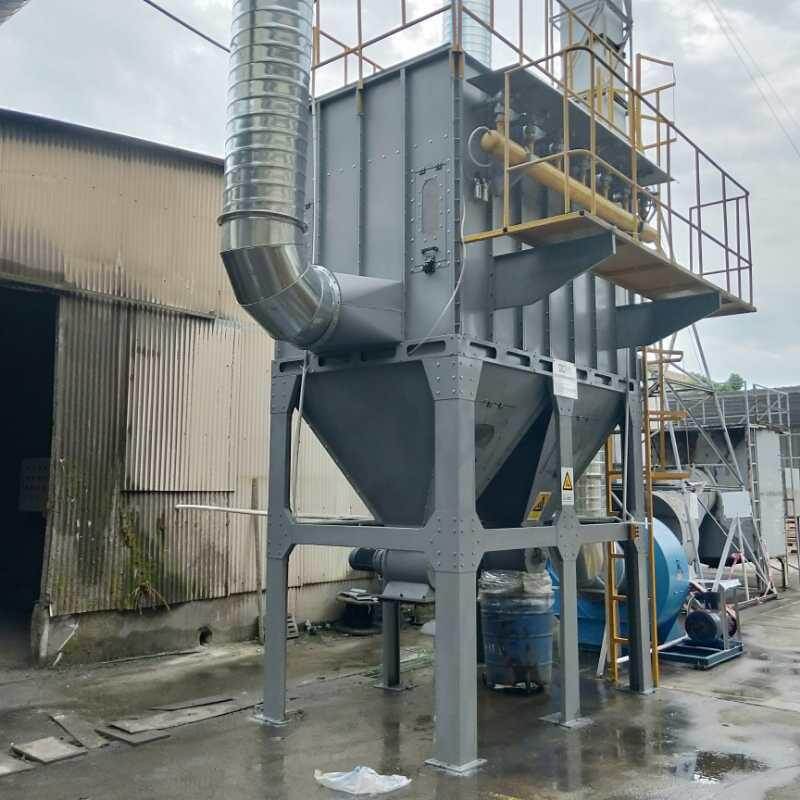 布袋除塵器安裝圖